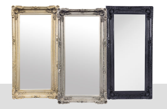 French Provincial LUX Ornate Mirrors - 3 Colours Available