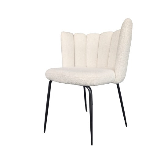 PRE ORDER - Set of 2 - Amelia Boucle Dining Chair