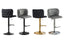 Velvet Bar Stools — Lara tufted swivel bar stools in multiple colours