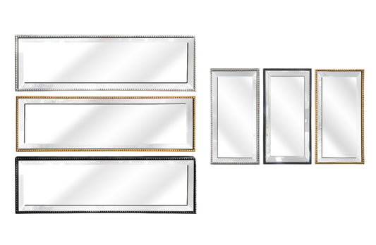 Beaded Mirror Tray Range - 2 Sizes Available
