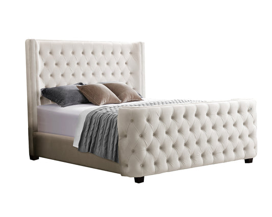 Milan Bed Tufted Headboard & End board- King/Queen Size