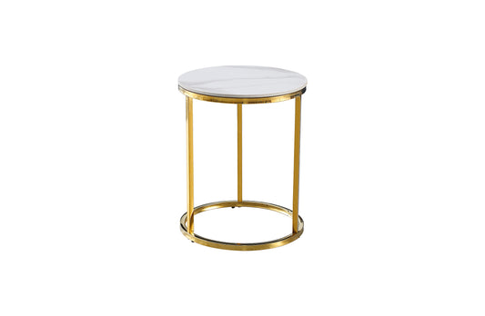 Layla Side Table - Gold