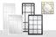 Hampton's Mirrors Window Style Range - 3 Sizes Available