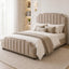 Santosa Velvet Bed - Champagne