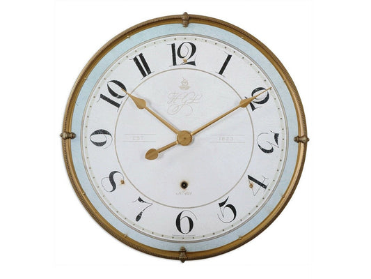 French Style Iron Wall Clock