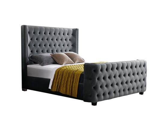 Milan Bed Tufted Headboard & End board- King/Queen Size