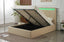 Clyde PU Leather Gas Lift Bed - Beige