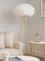 Feather Tripod Floor Lamp