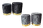 Amy Storage Foot Stools Ottoman Set of 2 - 2 Colours Available