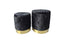Amy Storage Foot Stools Ottoman Set of 2 - 2 Colours Available