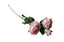 Artificial 3 Stem Roses 60cm – Single or Set of 2 – 3 Colours Available