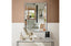 Beaded Framed Mirror - WHITE COLOUR ONLY
