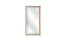 Gold medium beaded mirror tray – stylish accent piece.