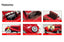 Diecast car features showing engine interior suspension and lighting effects