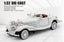 Mercedes 500K diecast car with open doors lights and detailed interior