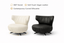 Brodie Swivel Arm Chair - 2 Colours Available