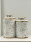 Carrara Ceramic Canister - 2 Sizes Available