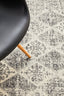 Close-up of Century 999 Grey Rug’s intricate motif details