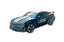 Black Chevrolet Camaro diecast model with racing stripes and rear spoiler.