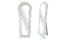 Cloud Wavy White Velvet Free Standing Mirror