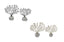 Crystal Tree Table Décor - 2 Colours Available