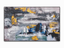 Dalton Abstract Framed Canvas Wall Art - X Large