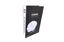 chanel inspired faux decor book box black and white camellia design