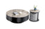 Dolce Marble Round Storage Coffee and Side Table Set