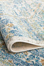 Folded view of Evoke 263 Silver Rug showing soft texture and quality craftsmanship