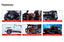 Diecast car features showing engine interior suspension and opening trunk