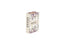 Small floral faux book storage box ideal for shelf styling or bedside decor with hidden compartment.