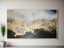 Gold Atlantic Framed Canvas Wall Art - X Large
