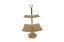 Gold Cake Stand - 2 Tier