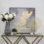 Gold Marble Framed Canvas Wall Art - Small