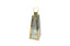 medium gold pyramid lantern glass candle holder