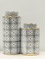 Maison Ceramic Canister Jars - 2 sizes available