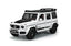 White Mercedes G700 diecast car 1:24 scale with realistic styling