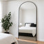 Metal Arch Mirror – 4 Sizes, Black & Gold