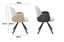 Set of 2 - Mia Swivel Dining Chair with Arms