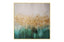 Pacific Green Square Framed Canvas Wall Art  - Small