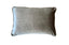 Mocha velvet cushion 40x60 cm with soft texture and elegant finish