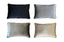 Rectangular velvet cushions in multiple colors with soft luxurious texture