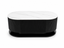 Ripple Fluted Oval Coffee Table - 2 Colors Available