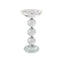 Round Crystal Clear Candle Holder Pillar - 2 Sizes Available