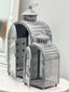 ide view of Rustic Arch Lantern Set – featuring ornate metalwork and arched structure, ideal for candles or LED lighting display