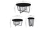 Serena Round Coffee Table & Side Table Collection - 3 Colours Available