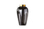Smoked Vase Gold Tip - 2 Sizes Available