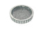 Round Vogue Diamond Tray with dazzling diamond embellishments and bevelled mirror – a luxurious centerpiece for any table or vanity.