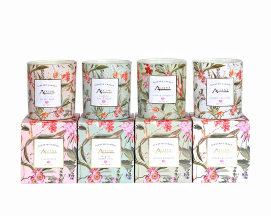 FLORAL SCENTED CANDLE 210g